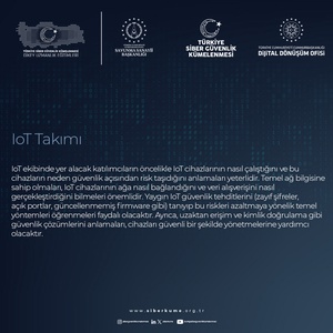 TÜRKİYE SİBER GÜVENLİK KÜMELENMESİ DİKEY UZMANLIK EĞİTİMLERİ TAKIMLAR - 8