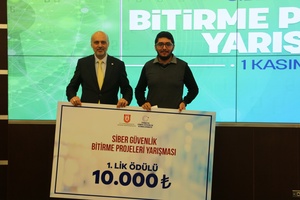 Siber Güvenlik Bitirme Projeleri Yarışmasında Ödüller Sahiplerini Buldu! - 1