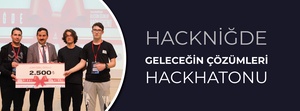 THE SECOND HACKHATON WAS HELD IN NİĞDE