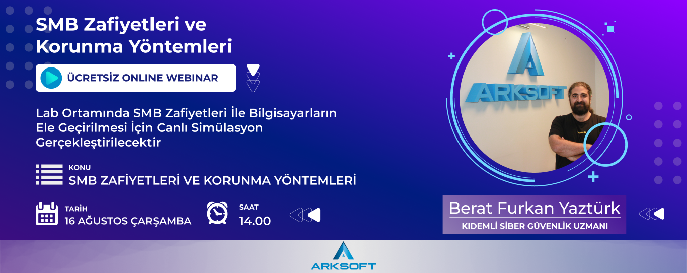 ARKSOFT WEBINAR SERİLERİNE HIZ KESMEDEN DEVAM EDİYOR