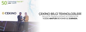 ÇEKİNO INFORMATION TECHNOLOGIES PLACED THIRD IN THE DELOITTE TECHNOLOGY FAST 50 Türkiye AWARDS!
