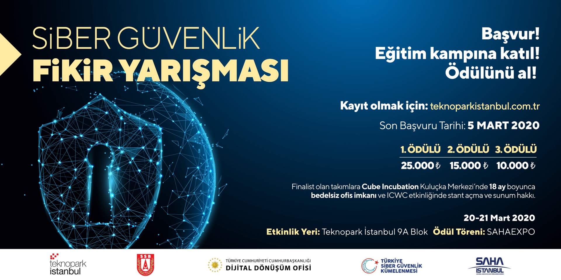 Siber Güvenlik Fikir Yarışması İçin Son Başvuru Tarihi 10 Mart!
