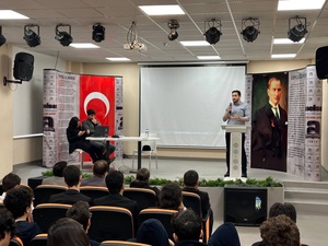 ASELSAN MESLEKİ VE TEKNİK ANADOLU LİSESİ ÖĞRENCİLERİNE SİBER GÜVENLİK KONFERANSI VERDİK - 2