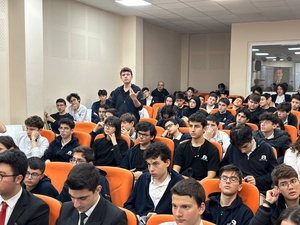 ASELSAN MESLEKİ VE TEKNİK ANADOLU LİSESİ ÖĞRENCİLERİNE SİBER GÜVENLİK KONFERANSI VERDİK - 7