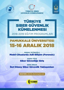 Türkiye Cyber Security Cluster 2018-2019 Training Programs – Pamukkale University