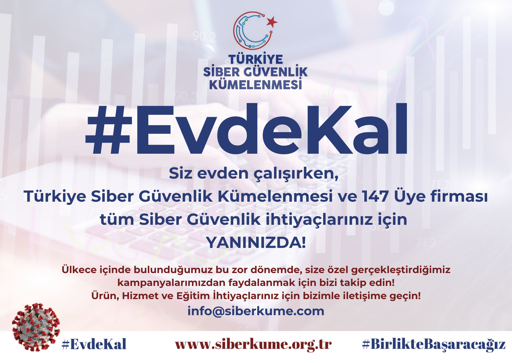 SİBERKÜME SAĞLIK SEKTÖRÜNÜN VE UZAKTAN ÇALIŞANLARIN YANINDA! #EVDEKAL