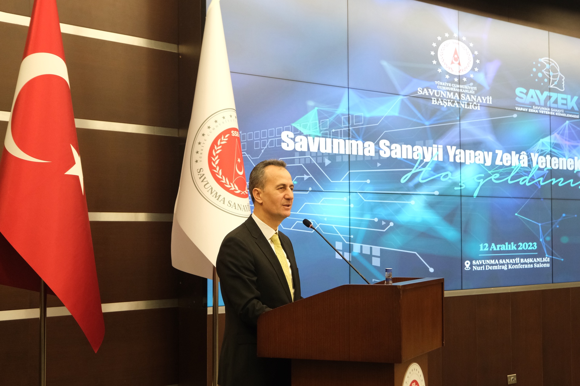 Savunma Sanayii Yapay Zekâ Yetenek Kümelenmesi Tanıtım Töreni ve Çalıştayı Gerçekleştirildi