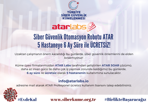 Cyber Security Automation Robot ATAR is FREE for 6 Months to 5 Hospitals!