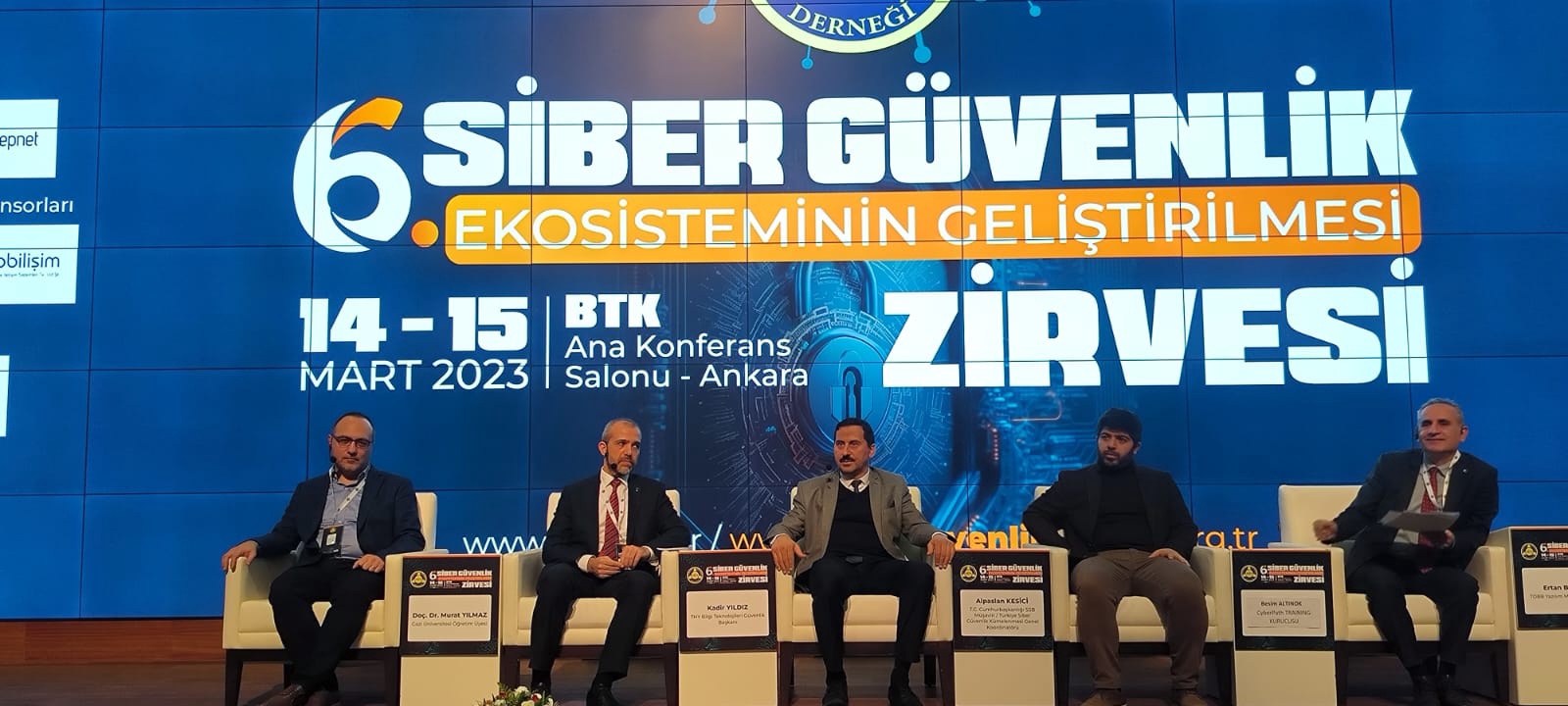 SİBER GÜVENLİK EKOSİSTEMİNİN GELİŞTİRİLMESİ ZİRVESİNDE YER ALDIK