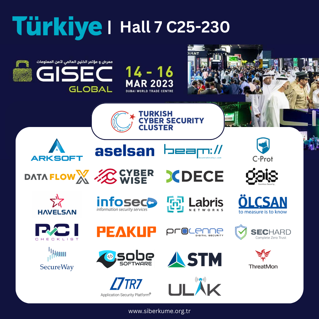 PROUD TO ANNOUNCE OUR PRESENCE AT THE GISEC GLOBAL 2023 | GISEC 2023'TE KÜME FİRMALARIMIZLA BİRLİKTE YER ALACAĞIZ