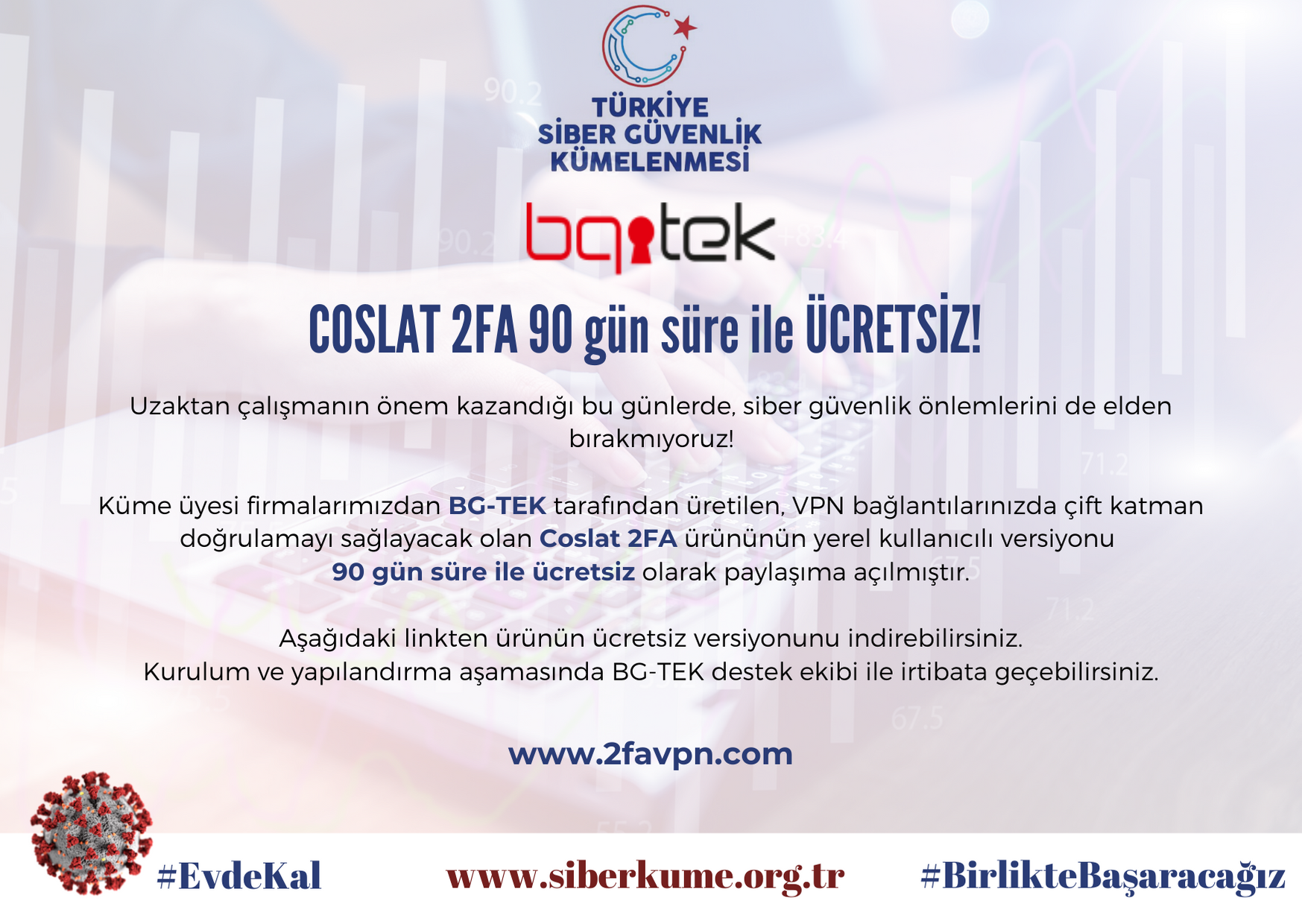 COSLAT 2FA 90 Gün Süre ile ÜCRETSİZ!