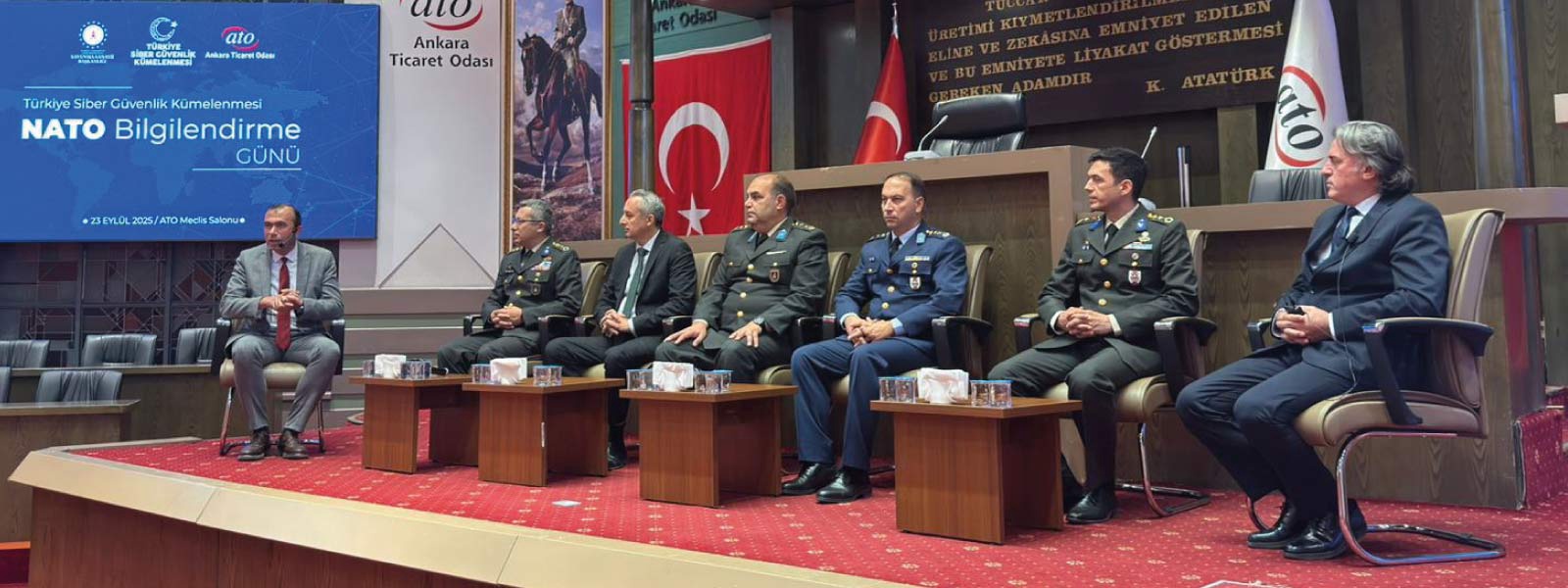 TÜRKİYE SİBER GÜVENLİK KÜMELENMESİ NATO BİLGİLENDİRME GÜNÜ DÜZENLENDİ