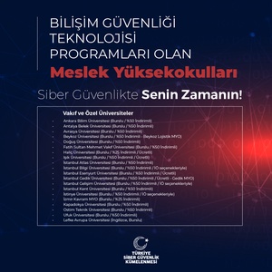 SİBER GÜVENLİK ALANINDA GELECEĞİ TERCİH ET! - 2