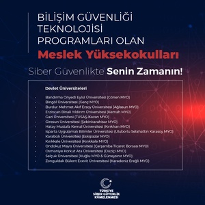 SİBER GÜVENLİK ALANINDA GELECEĞİ TERCİH ET! - 5