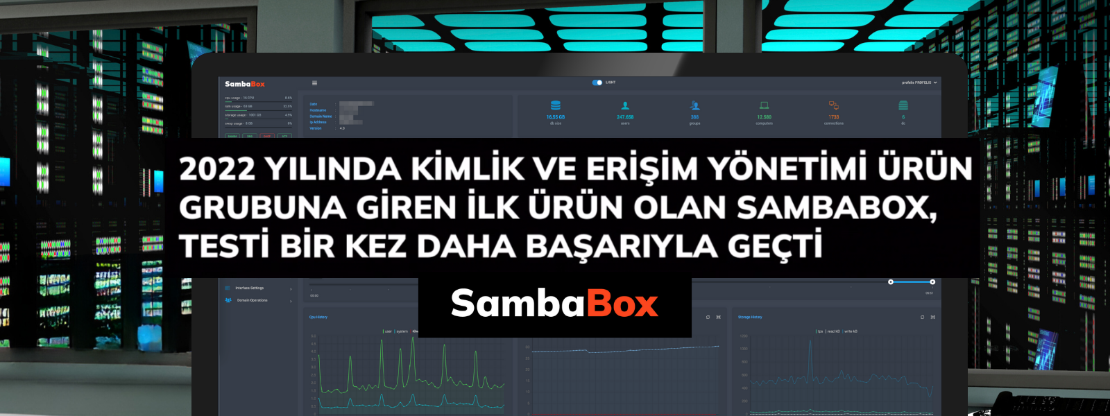 SambaBox 4.4 Versiyonu TRtest Sertifikasını Aldı