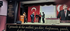 SİBER KÜME LİSE ÖĞRENCİLERİNE SİBER GÜVENLİK FARKINDALIK KONFERANSI VERDİ - 7