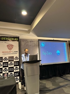 SwordSec kurucusu Seyfullah KILIÇ, DefCon'da OSINT ve Big Data Üzerine Konuştu - 2