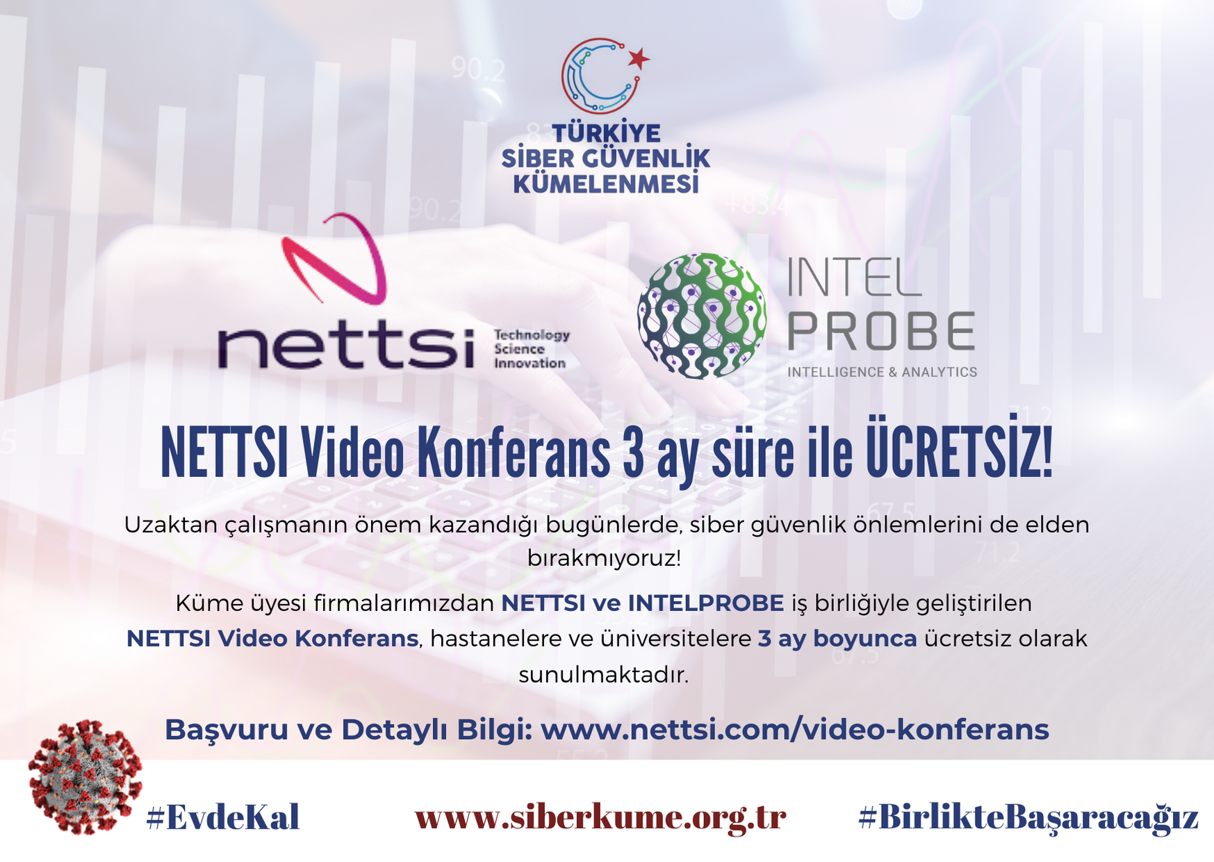 NETTSI Video Konferans 3 ay süre ile ÜCRETSİZ!