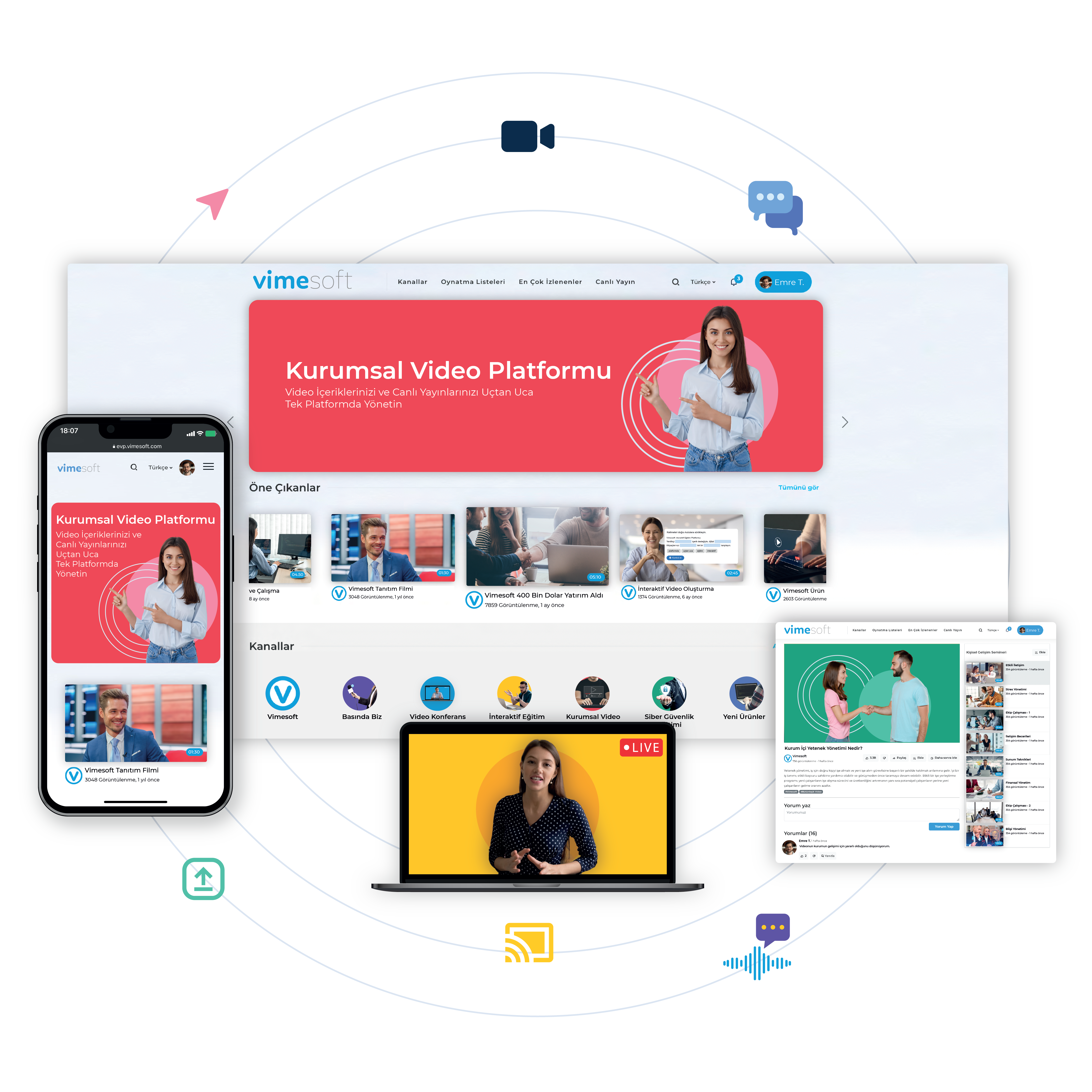 VİMESOFT - Kurumsal Video Platformu
